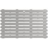 WENKO Griglia da bagno per interni ed esterni, antiscivolo, per bagno, piscina, plastica, 80 x 50 cm, beige