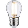 Paulmann 28655 Lampadina LED filamento a goccia 6,5 Watt lampadina classica dimmerabile chiaro 2700 K bianco caldo E27