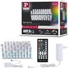 Paulmann 79881 LED Stripe MaxLED 250 Basisset 3m RGBW IP44 Copertura protettiva inclusa 1x20 Watt Stripe Strip Lichtband 3000 K