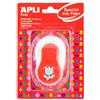 APLI Kids 13299-Perforatore e inserto EVA tulipano 25,4 mm