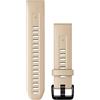 Garmin Cinturino Originale fēnix 5S, 6S, 7S o Instinct 2S, 20mm, QuickFit, Silicone, Limestone