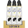 DOVE - Deodorante da donna originale Advanced Care - Spray antitraspirante - tecnologia anti impronte bianche - si prende cura delle ascelle (confezione da 6 x 200 ml)