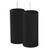 Cereria Di Giorgio Ceri Ø 5 cm H. 12 cm (9 pz) - Nero