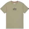 Alpha Industries Maglietta Basic T ML da Uomo Olive