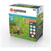 Gardena Micro-Drip Start Set Pipeline Irrigatore Oscillante: Set Completo per L'Ingresso nel Sistema Pipeline, Prelievo di Acqua Intorno in Casa E in Giardino, Montaggio Sotterraneo (08272-20)