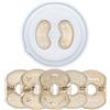 Pastidea - Kit trafila con 6 formati: Fusilli A3 8.5mm, Casarecce, Gnocco Napoletano, Maccherone Rigato, Orecchiette 15mm, Riccioli - compatibile con Philips Pasta Maker Avance e Serie 7000