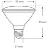 Bot Lighting S.r.l. Lampadina Par30 a led 10w Luce Calda 3000k 940 Lumen e27 bot