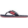 Tommy Hilfiger Uomo Infradito Patch Beach Sandal con Logo, Blu (Desert Sky), 40