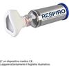 ENVICON MEDICAL Distanziatore respiro camera per inalazione antistatica con valvola e mascherina 0-2 anni respiro - ENVICON MEDICAL - 974949380