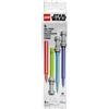 LEGO Penne gel spada laser - Confezione da 4
