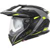 Kappa Casco Moto Cross Kappa KV33 WIZARD Grigio Nero Giallo Fluo