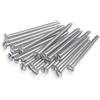 Harlington Group Confezione da 20 viti M3,5 x 40 mm M3,5 x 35 mm di alta qualità a macchina elettrica lunga vite per interruttore della luce e presa, zincata brillante fai da te 2 pollici placcato...
