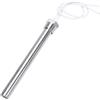 DERNORD Elemento riscaldante 24 V 1000 W con flangia da 3/4 pollici, tubo singolo in acciaio inox, cartuccia riscaldante multiuso fai da te