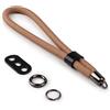 VOVMOEYA Cinghia da Polso per Fotocamera Corda, Cordino Polso Fotocamera Tracolla Polso per Fotocamera Compatibile con Fujifilm X100V XT5 Nikon Zf Z8 Z30 Canon G7X Sony A6000 A6400 ZVE10 - Cachi
