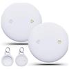 WAFTING Tracker Tag per Android (SOLO Android), Localizzatore per chiavi Compatibile con Google Find My Device, tag di tracciamento per chiavi/valigie/bagagli, 2 Pack