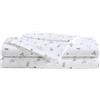 Eddie Bauer - Set di lenzuola, lussuosa biancheria da letto in percalle di cotone con federe abbinate, fresco e fresco, completamente elasticizzato (verde campo, completo)