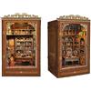 STRUCWOOD Kit di montaggio fai da te, in miniatura, per casa delle bambole, vintage, 3D, per collezionisti, fermalibri, modello, libreria, per adulti, teens- Time Book House(SQ-47)