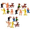 OPO 10 - 18 statuine da Collezione in PVC 8cm Lucky Luke Novolinea - FL3
