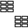 Set di 6 toppe per timone di coda per SUP Paddleboard, toppa di riparazione per