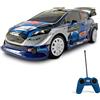 Mondo Motors, Ford Fiesta WRC, modello in scala 1:24, velocità fino a 8 km/h, giocattolo per bambini 63537, blu