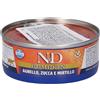 farmina | Farmina Farmina N&D Pumpkin con Zucca Agnello & Mirtillo Wet Food per Gatti Adult 70 g Mangime