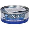 farmina | Farmina Farmina N&D Ocean con Tonno Sardine e Gamberetto Wet Food per Gatti Adult 70 g Mangime