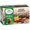 L'Angelica Tisana Superfood Cacao, Arancia e Cannella, a Base di Cacao, Arancia, Cannella e Liquirizia, Tisana Digestiva, 10 Confezioni da 18 Filtri