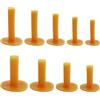 REBECCAGIBSON 9Pz Golf Tees Supporto Gomma,Tee Holder Golf Tees Training Wintertees Holders for Outdoor Winter Turf Golf Course