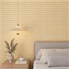 Livelynine Carta da Parati Adesiva Muro Camera da Letto Salotto in Rattan Marrone Chiaro Carta Adesiva per Mobili Cucina Armadio Cassetti Lavabile Pellicola Adesive per Mobili Finitura Liscia 40CMx2M