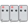 APKLVSR Set 3 Pezzi Telecomando Compatibile E80 TX52R 2 Canali 433.92 MHz per Cancello e Garage, Telecomando Sostitutivo con Funzione Copia Integrata