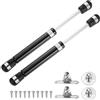 QUARKZMAN 8 Pollici 120N/26lb Ammortizzatore a Gas, Molla a Gas, Letto, Pavimento, Sportello di Ispezione, Mobile TV, Coperchio della Scatola (Nero, Set di 2)