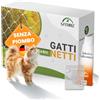 Naturiz® Rete per gatti per balcone senza fori inclusa con ganci adesivi e silicone - Rete di protezione per gatti per balcone e finestre, rete per gatti trasparente - Rete anti-piccioni, protezione