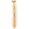 Mr. Wonderful - Penna Cancellabile Bo-Bo Click! "Cane" - Gomma sulla Punta e Presa Ergonomica - Inchiostro Blu