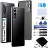 RongZy Coperchio Batteria Ricambio per Huawei P30 PRO VOG-L09 VOG-L29 Parte di Ricambio della Alloggiamento Copribatteria Posteriore con Strumento (Nero)