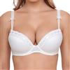 Susa - Reggiseno, Donna, Bianco (Weiß (003)), 4B