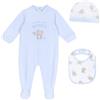 Chicco Set Regalo Nascita Bimbo 0-24 con Tutina, Cappellino e Bavaglino FW25 253