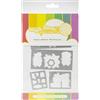 Waffle Flower Crafts Fustella a Forma di Fiore, WNTR HMSTR, Criceto Invernale, taglia unica