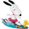Hallmark Ornamento ricordo arachidi, motivo: SNOOPY & WOODSTOCK Surf