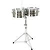 Latin Percussion LP Latin Percussion Timbales Tito Puente in acciaio inox 12/13 LP255-S
