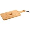 KESPER | Tagliere con cuore, materiale: bambù, dimensioni: 42 x 17 x 1,5 cm, motivo: cuore, colore: marrone | 58393