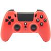 Qubick Wireless Controller Red (PS4)