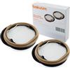 BAKUUM Confezione da 2 filtri per aspirapolvere Cecotec Conga Rockstar 10500 Solar AquaPet Flex. Ad alta efficienza per aspirapolvere scopa