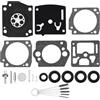 ZAMDOE Kit di Riparazione e ricostruzione della Guarnizione del carburatore Adatto per Husqvarna K750 K760 per Zama EL53A GND-110 RB-189 RB189 C3-EL43C Diaframma del carburatore