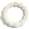 Pahajim Coprivolante Peloso Comodo Copri Volante Auto Universale 36-39cm Morbido Copristerzo Peluche Accessori Interni per Donna Uomo (Bianco)