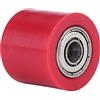 Kuuleyn Pignone Guida Catena, Tenditore a Catena, 8mm Rullo Tendicatena Universale Rullo Tenditore Puleggia Guida Ruota Pignone Catena per Moto Dirt Bike Enduro(Rosso)
