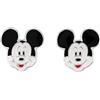 Disney Orecchini a perno in argento Sterling 925 smaltato Topolino per ragazze, Argento sterling