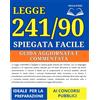 Stozzi Edition Lab L. 241/1990 Spiegata Facile: Guida Aggiornata e Commentata Articolo per Articolo per la Preparazione ai Concorsi Pubblici | Principi, Procedimento Amministrativo, Accesso agli Atti ed Esempi Pratici