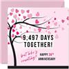 Stuff4 Biglietto divertente 26° anniversario di matrimonio moglie o marito 9497