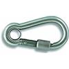 Chapuis SV1 Moschettone a vite - Acciaio inossidabile - 210 kg - Diametro 8 mm - Lunghezza 80 mm