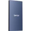 Lexar ES3 SSD esterno 2TB, USB3.2 Gen2 portatile SSD, PSSD fino a 1050MB/s in lettura, 1000MB/s in scrittura, SSD esterno compatibile con iPhone serie 15/Mac/PS5/XBOX (blu)